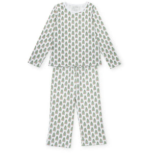 Millie Under The Christmas Tree Pajama Pant Set (Kid & Big Kid)