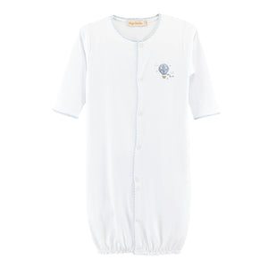 Let's Fly Together Conv Gown w/ Crochet Trim