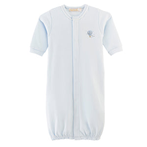 Let's Fly Together Emb Pima Converter Gown w/ Piping Trim