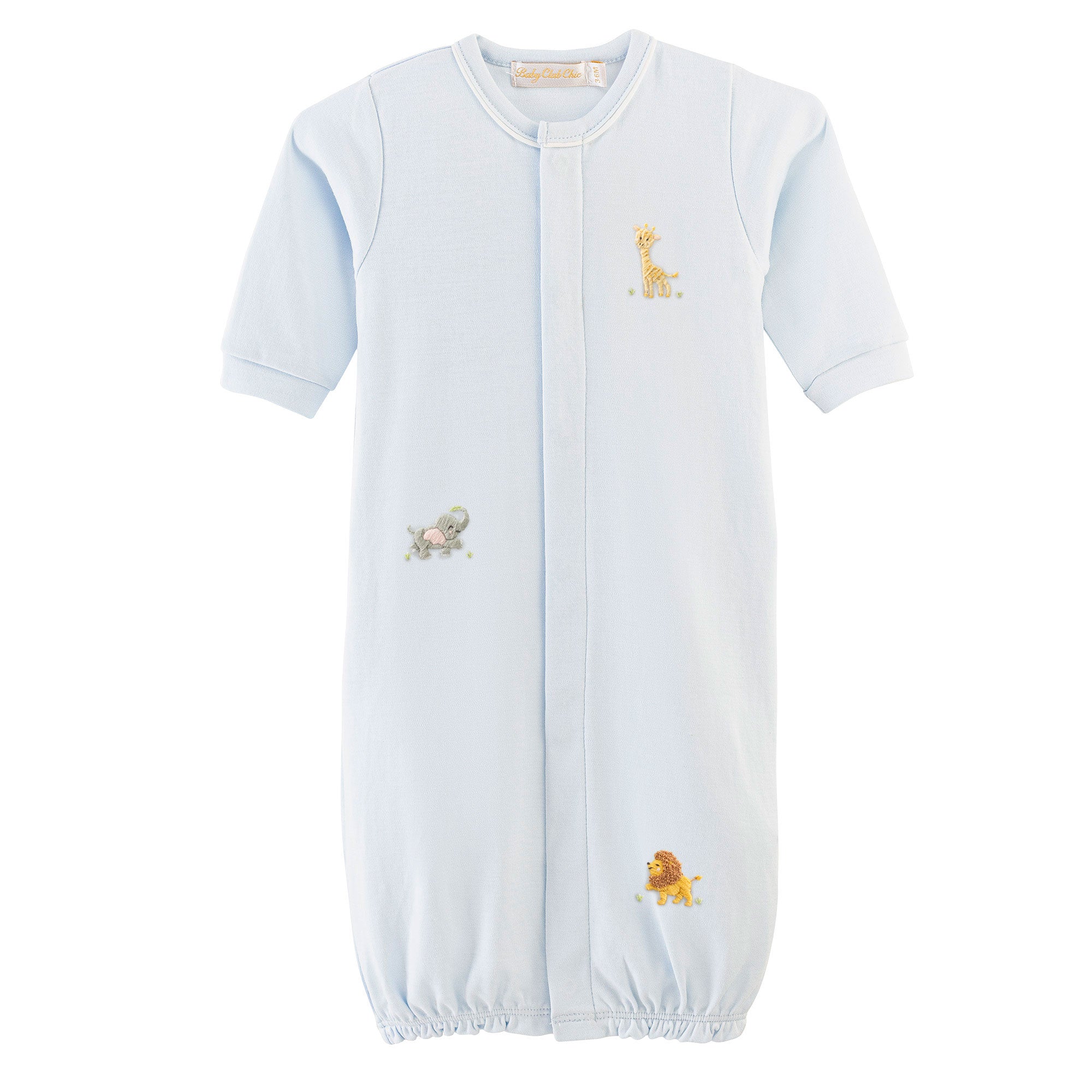 Safari Adventure Conv Gown w/ Piping Trim