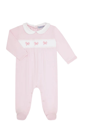 Charming Bows Emb Footie