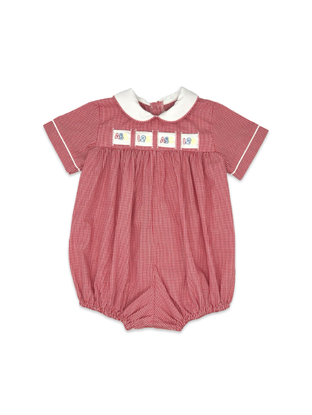 Noah Ribbon Bubble - Ridgeland Red (Baby)