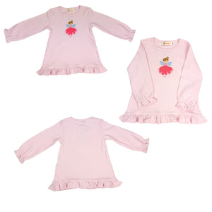 Pink Fairy Ruffle Swing Top (Baby)