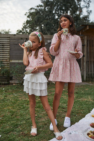 Eve Dress-English Garden & Sweet Tart