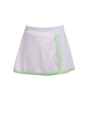 Pink/Green Stripes Sport Skirt