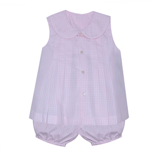 Pink Rory Square Bloomer Set