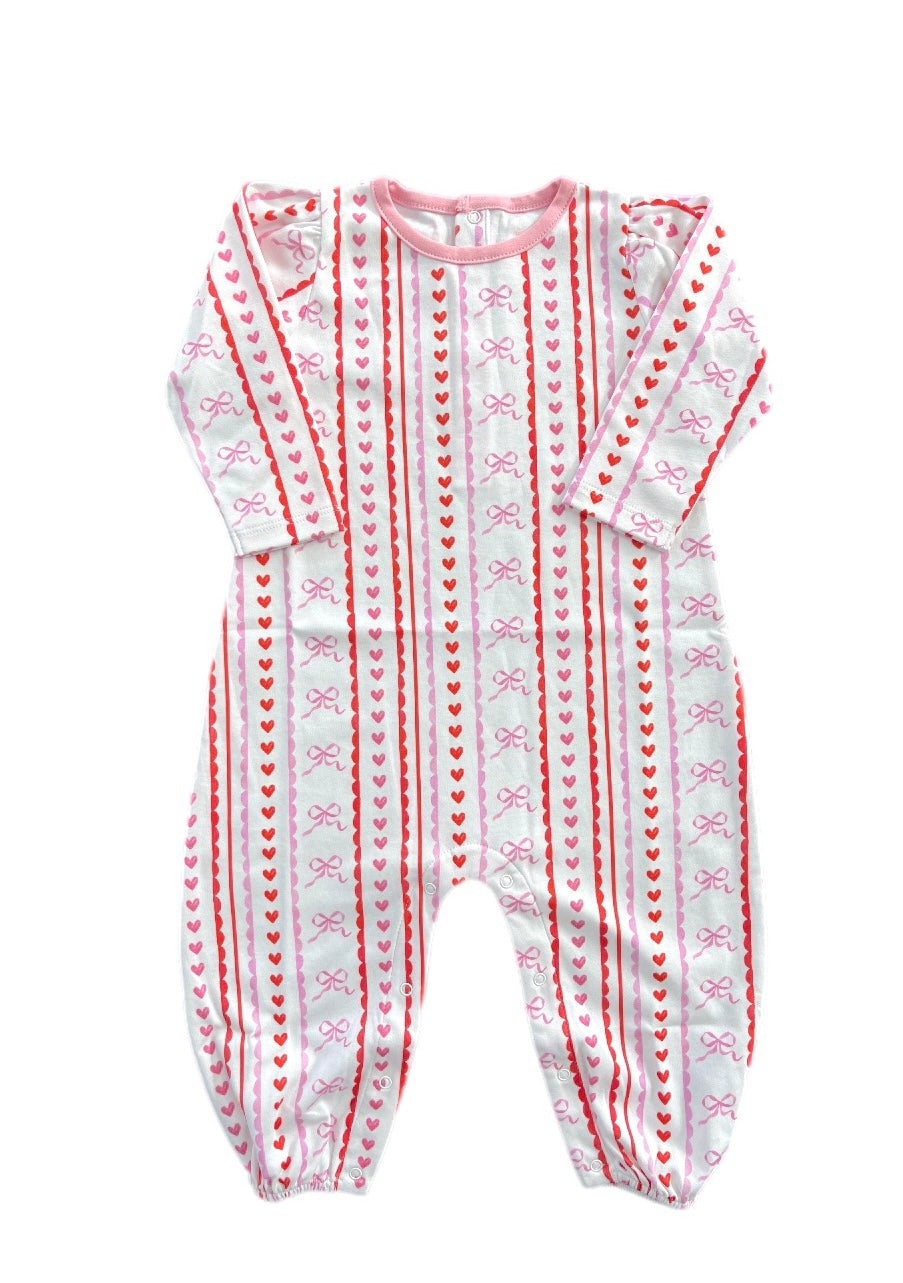 Scallop & Hearts Piper Long Bubble