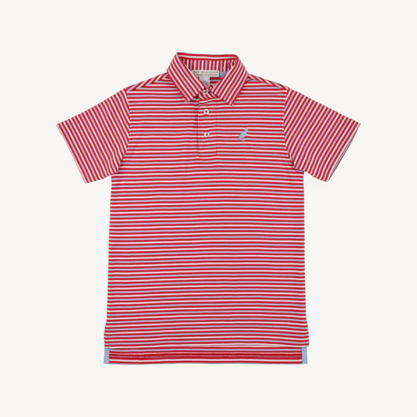 Sumner County Stripe Prim & Proper SS Polo