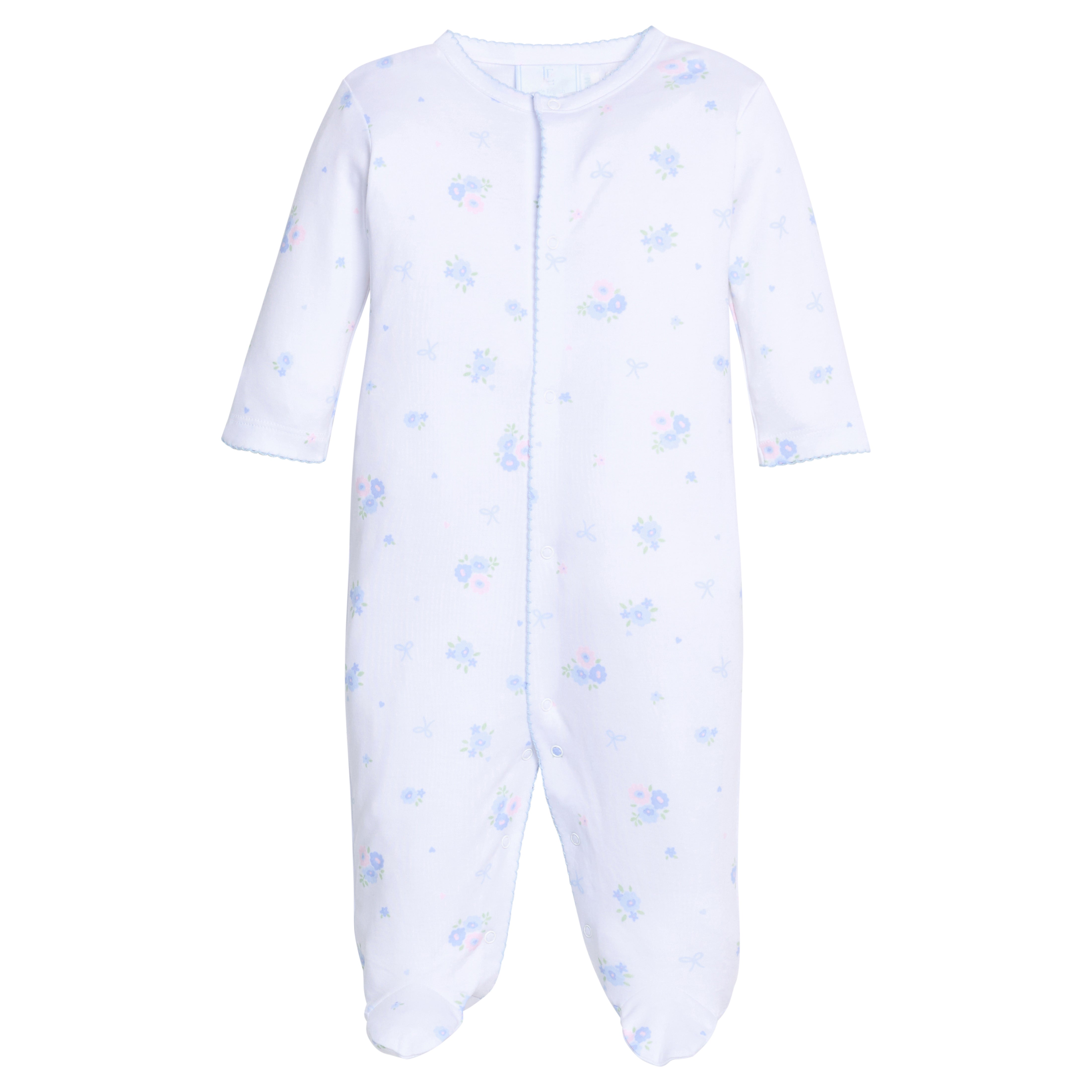 Blue Bell Floral Printed Footie