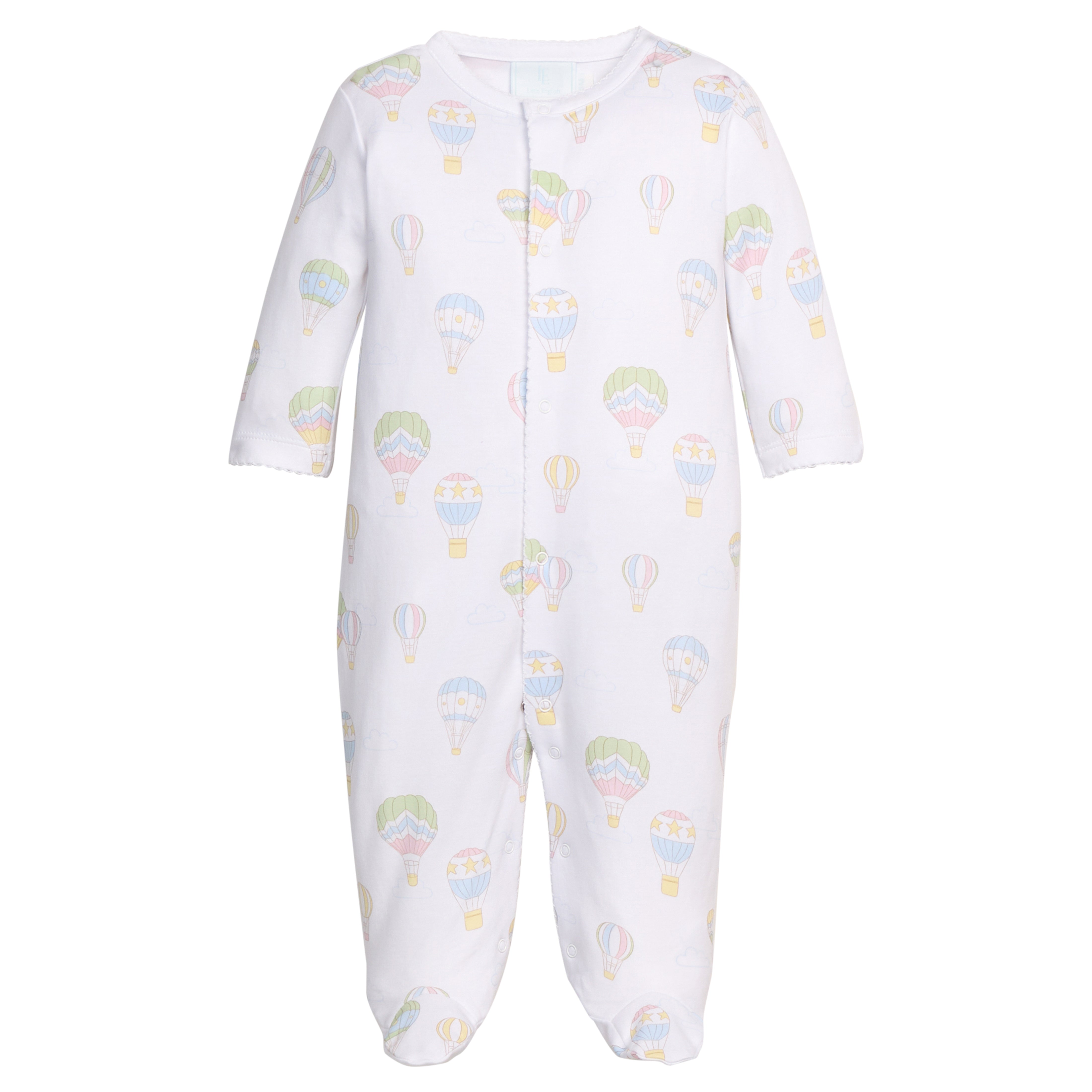 Hot Air Balloon Printed Footie