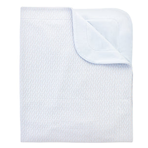 Jacquard Receiving Blanket