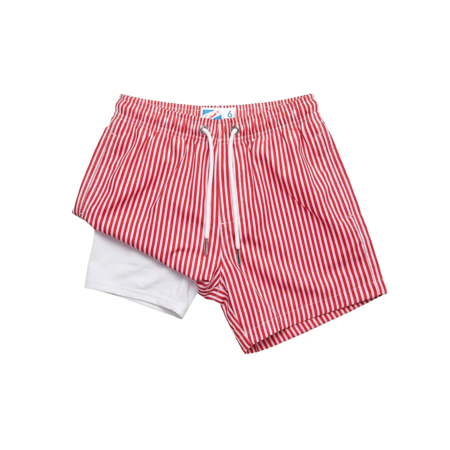 Red Stripes Bermies Trunk