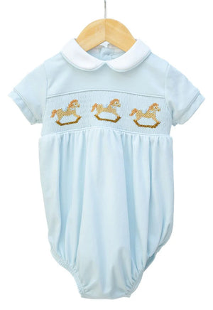 Blue Rocking Horse Bubble