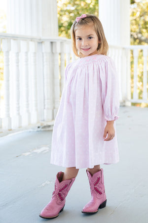 Pink Hearts Helen Dress
