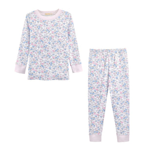 Tiny Soft Floral Printed Pima Kid Set