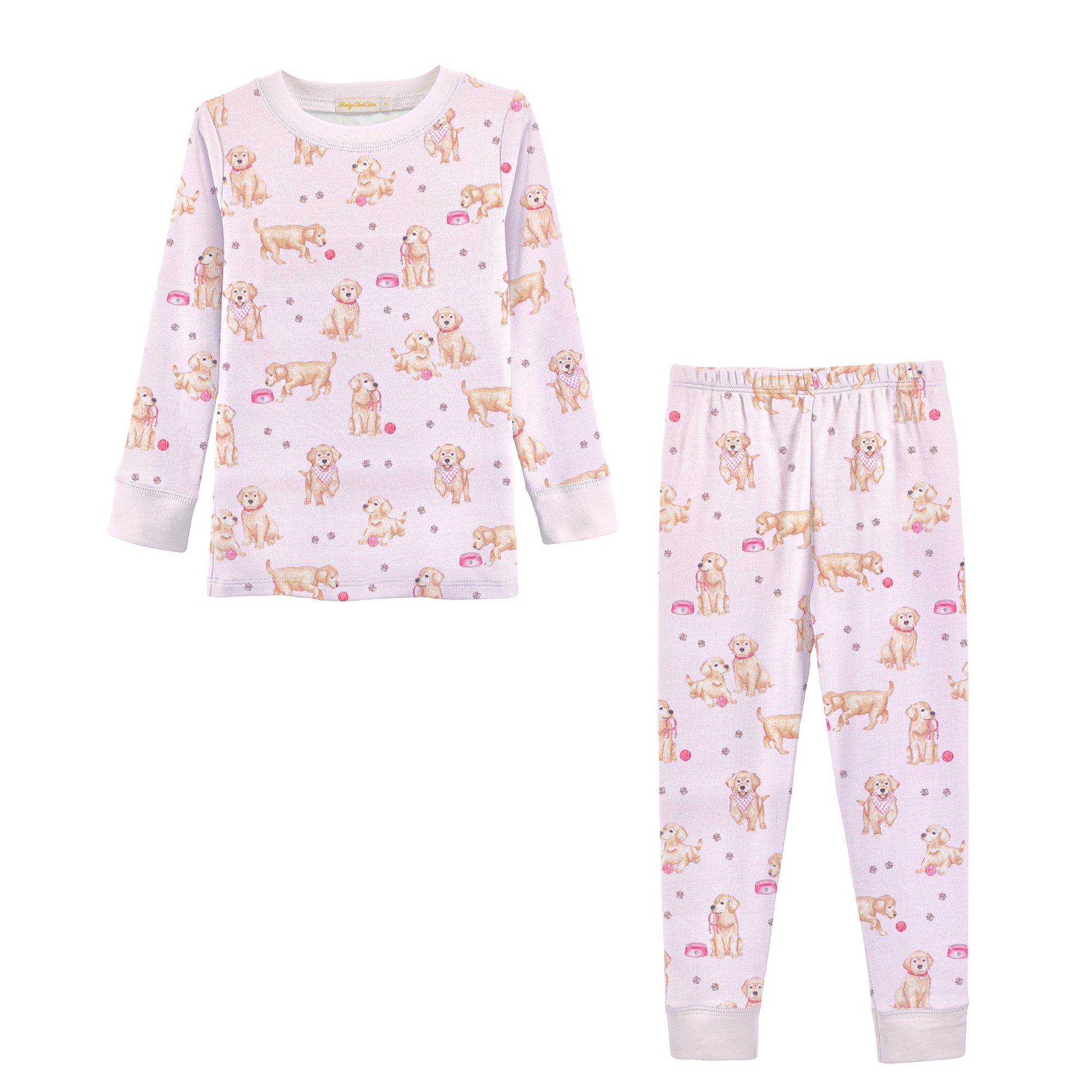 Puppy Adventures Girl Printed Kid Set (Toddler)