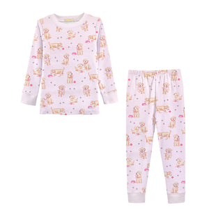 Puppy Adventures Girl Printed Kid Set (Kid)
