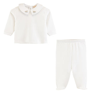 Boy English Knot Top and Pant Set (Baby)
