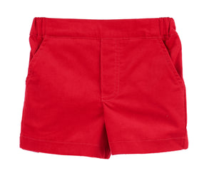 Holly Jolly Red Velvet Short Set (Kid)