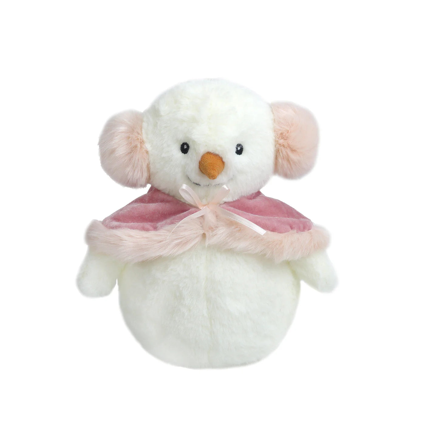Pink Crystal Snowman