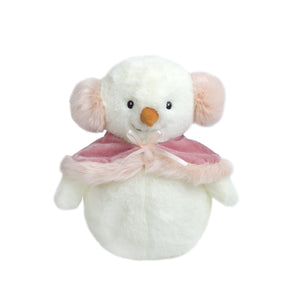 Pink Crystal Snowman