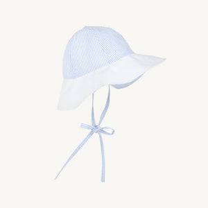 Breakers Blue Seersucker Sawyer Sunhat