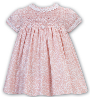 Peach Floral Dress (Toddler)