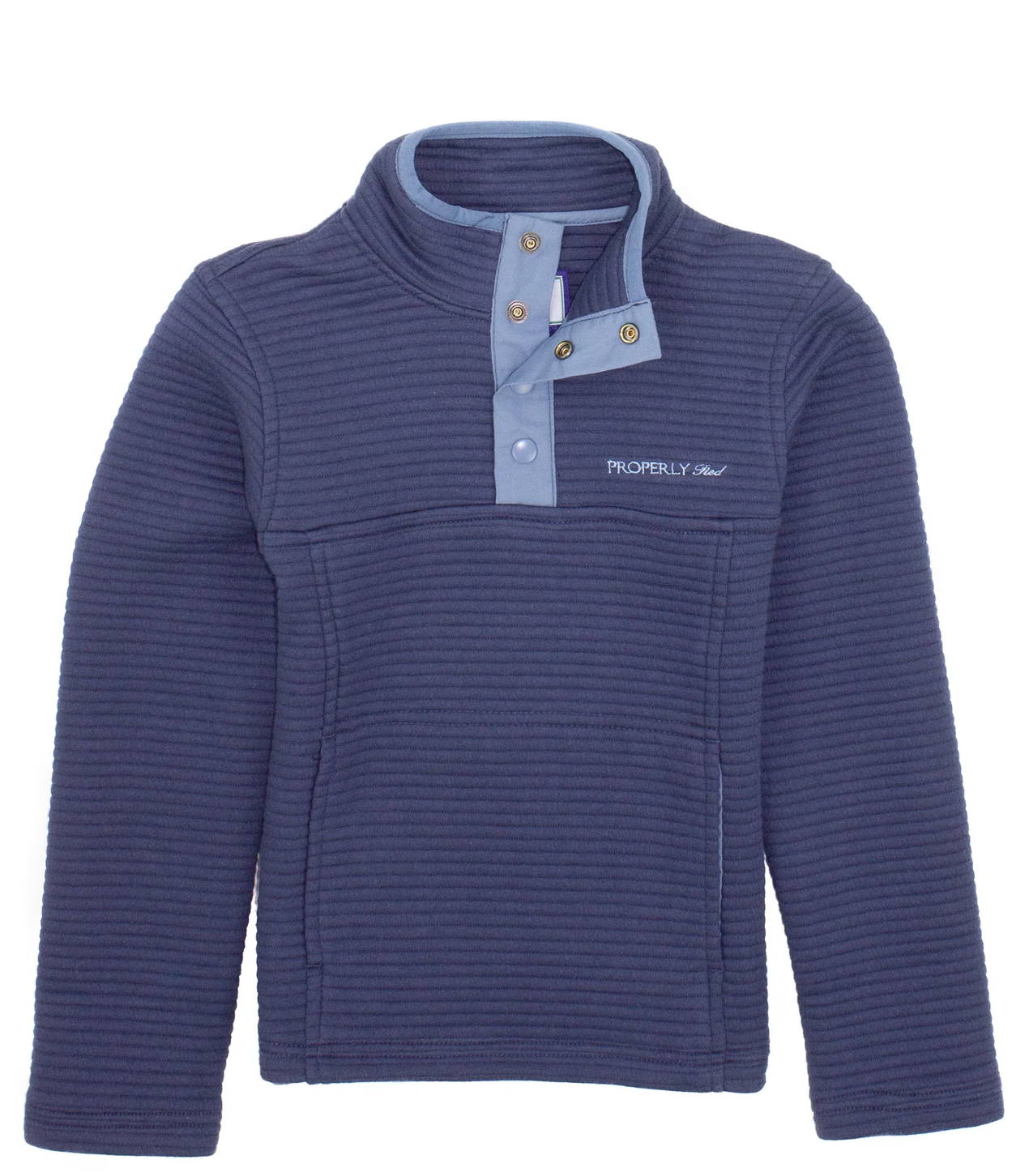 Ridgeway Pullover-River Blue (Kid)