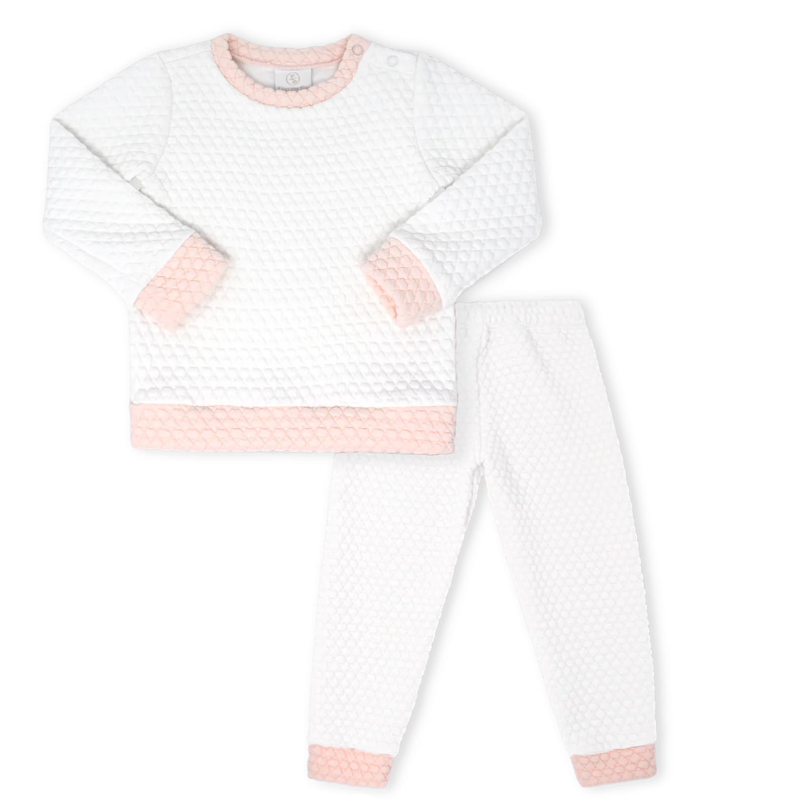 Quilted Girl Sweatsuit (Baby)