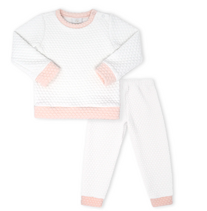 Quilted Girl Sweatsuit (Infant)