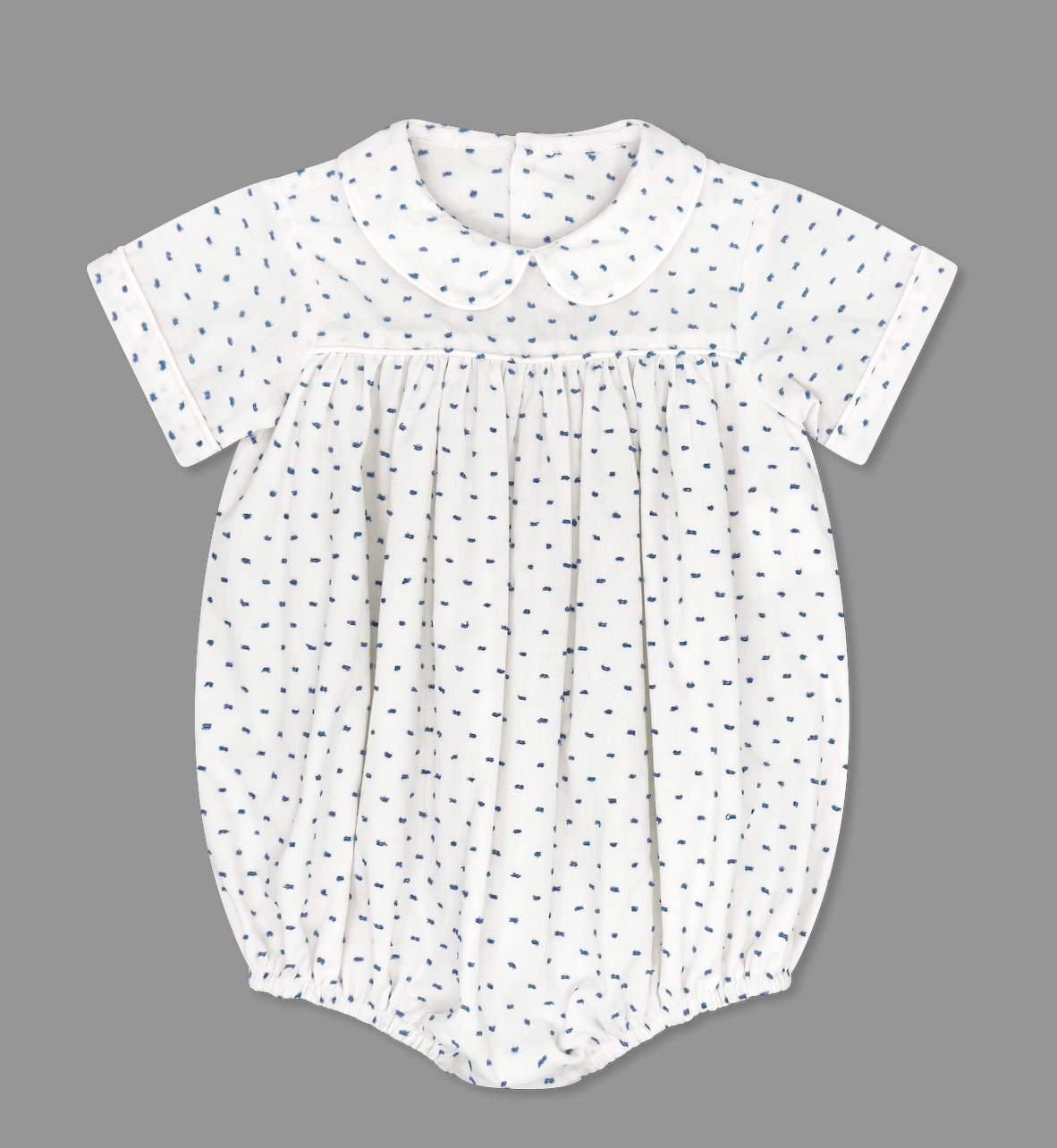 *PRE-ORDER* Covington Bubble - Spring Blue Swiss Dot (Infant)