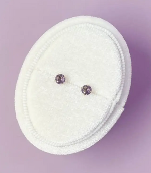 Amethyst Stud
