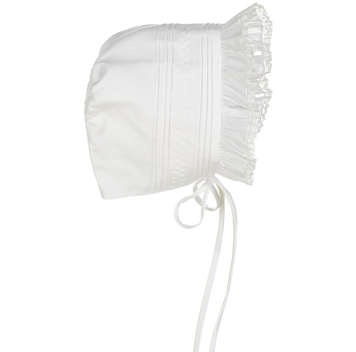 White Girls Vintage Bonnet
