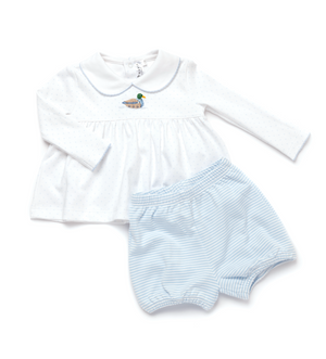 Girl Mallard Duck Bloomer Set (Baby)