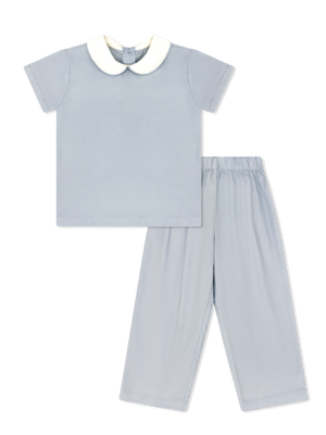 Sibley Pant Set - Princeton Blue Cord (Toddler)