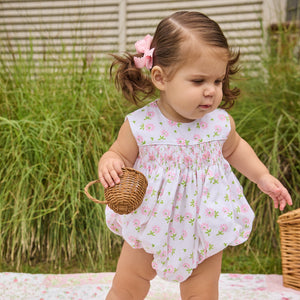 Meriwether Floral Simply Smocked Bubble