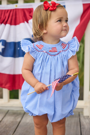 Flags Smocked Bishop Bubble