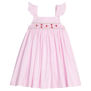 Strawberry Smocked Lizzy D Dress