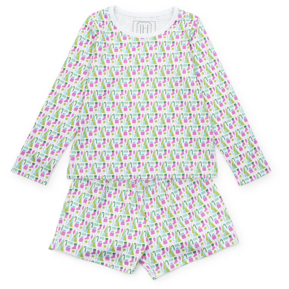 Sophie Mod Holiday Pink Short Set (Kid)