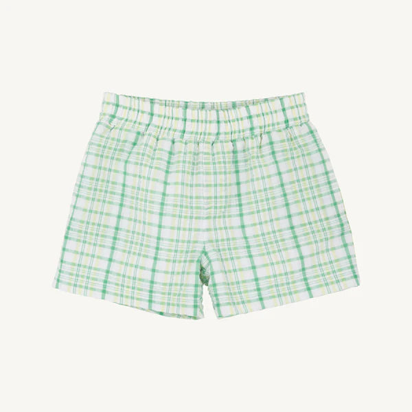 Gibson Island Green Seersucker Sheffield Short