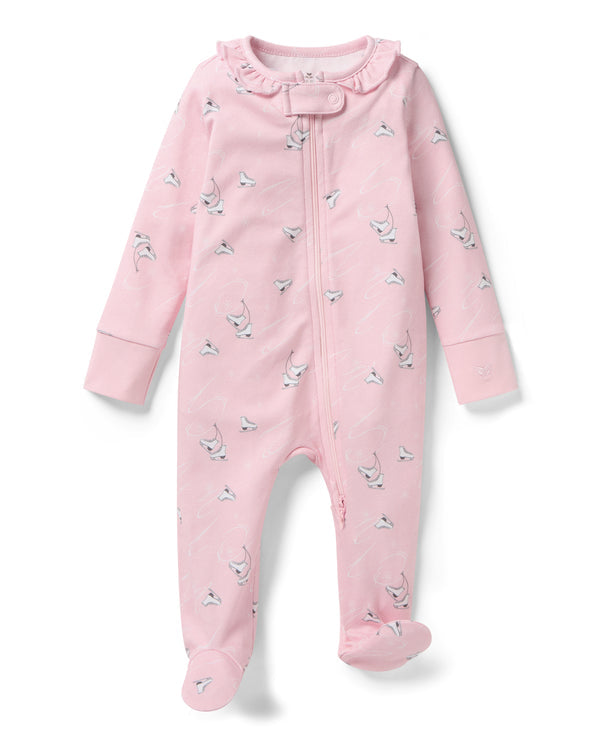 Pima Romper - Winter Skates (Infant)