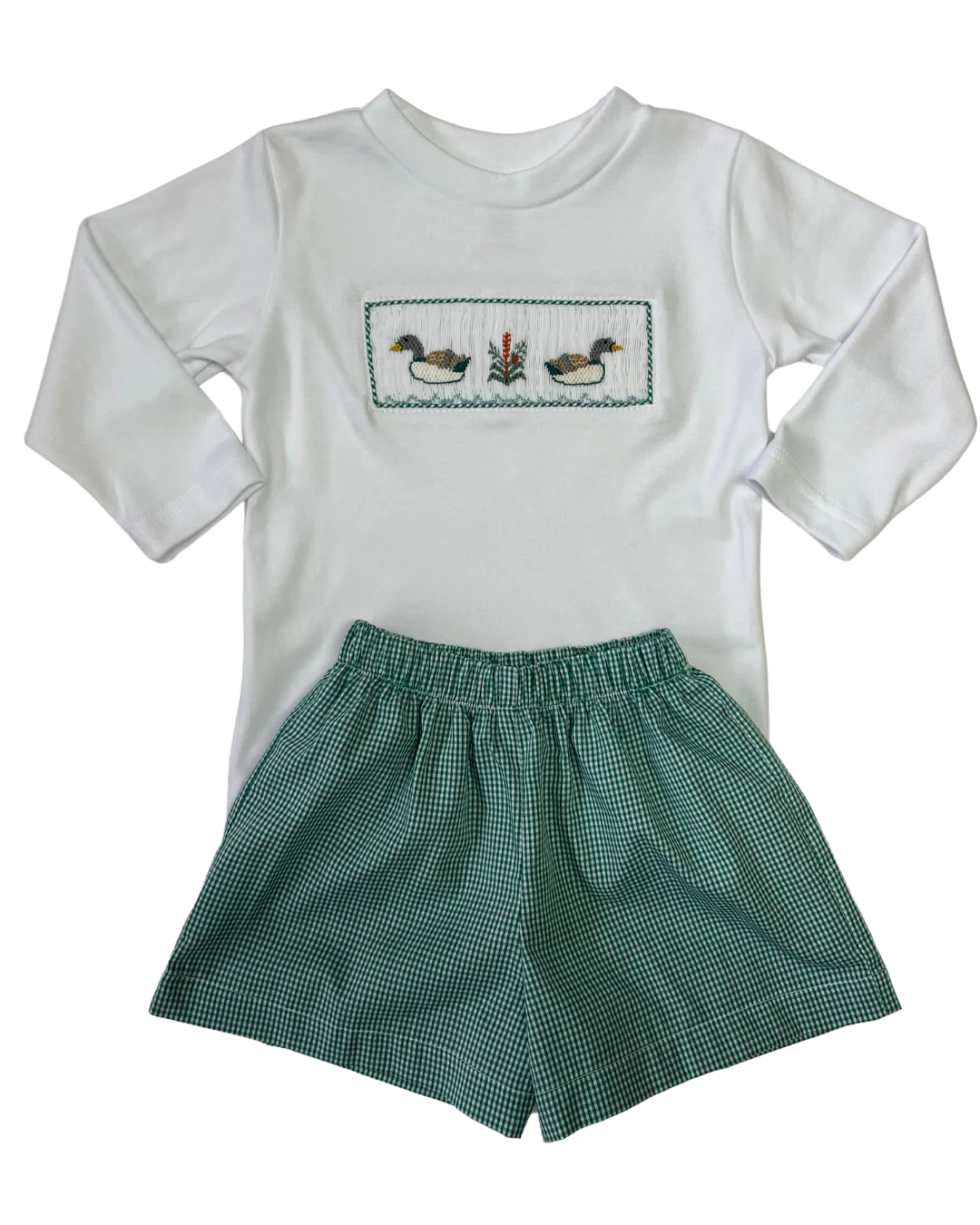 Tom Duck Smocked Short Set