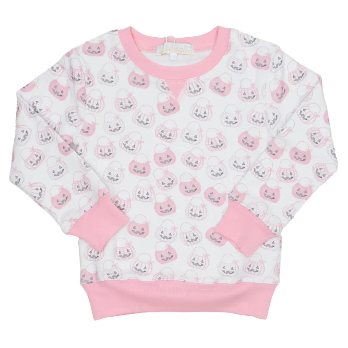 Pink Trick Or Treat Sweatshirt