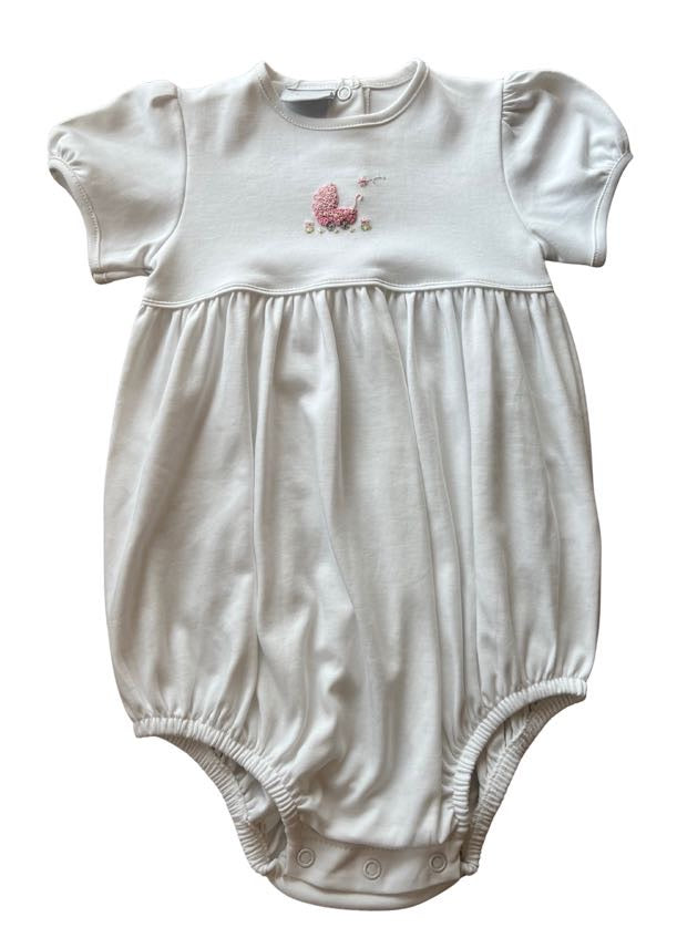 Pink Baby Carriage Bubble