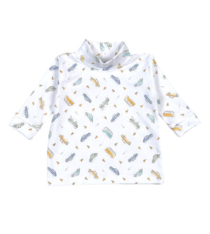 Vintage Cars Pima Turtleneck (Baby)