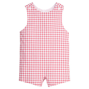 Red Windowpane Vintage John John