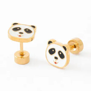 Panda Earrings