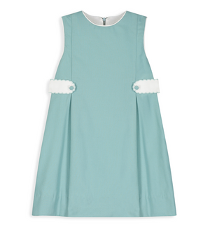 Scallop Side Tab Dress