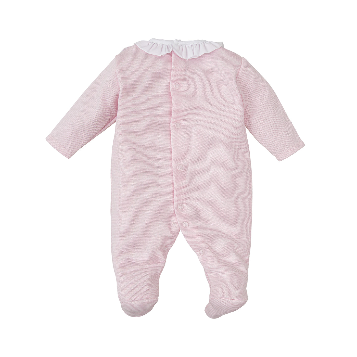 Ruffle Pink Footie (Infant)