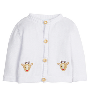 Reindeer Crochet Cardigan (Infant)